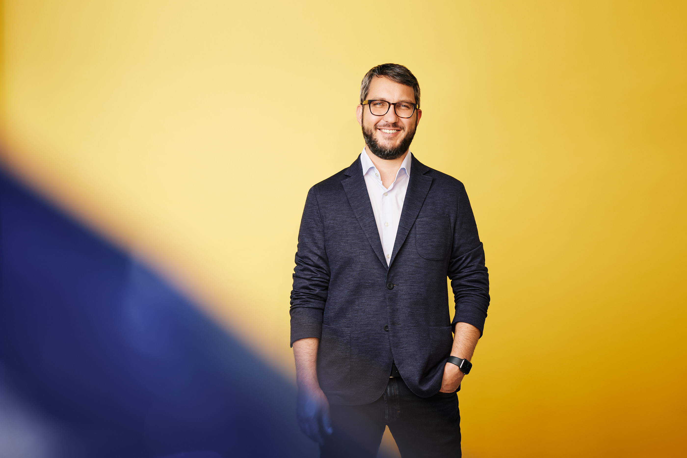 Studio Portrait Stryber München schwarz-weiß – Haus SoDa